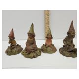 Lot Of 4 Tom Clark Gnomes