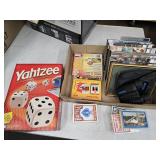Playing Cards, Yahtzee, DVD Movies & Binoculars
