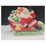 14" L Empire Santa & Sleigh Blow Mold