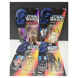 NIB 4 Star Wars Action Figureds Toy PrincessLeia+