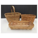 Longaberger Baskets Up to 11.5" wide