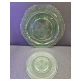 2 Uranium Plates Yp To 9 3/4" Wide