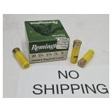 Remington 20 ga  25 RDS Gun Ammo