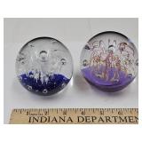 2 Unmarked Paper Weights
