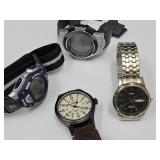 4 Timex Watches + (Estate Watches)