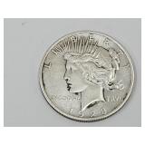 1923 D Silver Piece Morgan Dollar Coin