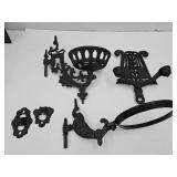 Cast Iron Candle Holder & Oil Lamp Holders