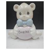 Precious Moments Teddy Bear Cookie Jar