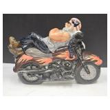 Harley Davidson Motorcycle Cookie Jar