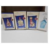 Hallmark Ornaments Light house & New Home