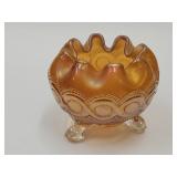Antique Northwood Carnival Glass Bowl See Sz