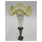 Beautiful Hand Painted France? Vase 10 1/4"