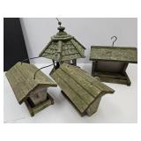 Lot Of Bird Houses Up To 16" High