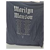 AUTHENTIC MARILYN MANSON Concert Shirt  XXL