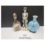 3 Liqour Decanters NO SHIPPING