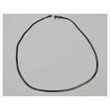 Sterling Silver 925 Italy Necklace 15.5"