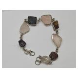 Wrapped Gemstone Bracelet