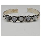 925 Silver Moonstone Bracelet