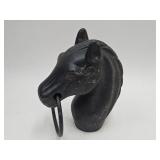 Cast Iron Horse Hitching Post