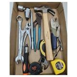 Pliers, Hammer & Tool Lot