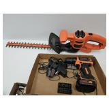 Black n Decker Cordless Drill W Charger