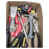 Hammer, Screw Driver, Hand Tool Lot