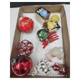 9 Cent Plastic Bird, Felt Deer , Christmas Bird +