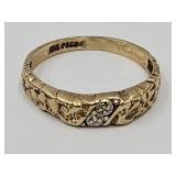 10K Gold Ring  PSCO    Size 5.5