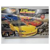 TYCO 4 Lane Cliff Hangers Race Track