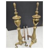 Brass Andirons