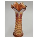 Imperial Marigold Carnival  Swung Glass7.5"  Vase
