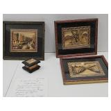Popotillo Box Tradition Folk Art ++