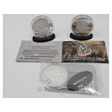 3 Nickel Silver Proof 250 Anniversary Non Monetary