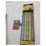 Large Lot Of Hack Saw Blades, Razors