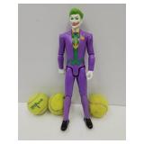 12" H The Joker DC Comic Action Figure & Tennis Ba