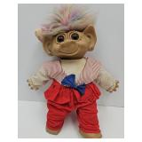 VTG 1987 Uneeda Troll 20" H