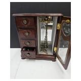 Dresser Box W Costume Jewelry