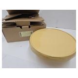 Longaberger Pottery Pedestal Cake Plate