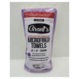 NIP 12 Pack Lg 16 x 16" Microfiber Towels