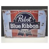 New PBR Metal Sign 12" x 8"