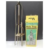 2 Mole Traps
