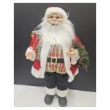 NWT Happy Santa Cluas 20" H