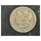 1901 O Morgan Silver Dollar Coin
