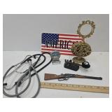 Stethoscope, Toy Gun & Telegraph +