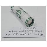 2026-D New Liberty Dime Mint Uncirculated
