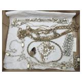 Costume Jewelry Lot- CORO Necklaces, Bracelets+