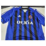 Sz L Club Brugge Adidas Soccer Jersey