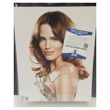 Signed Jennifer Garner Beckett COA