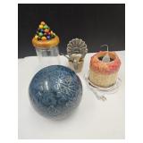 Turkey, Cheese Knife, Electric Candle & Stoneware