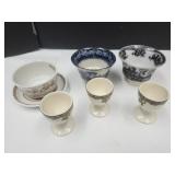 Unmarkesd English Transferware, Furnival Quail,+